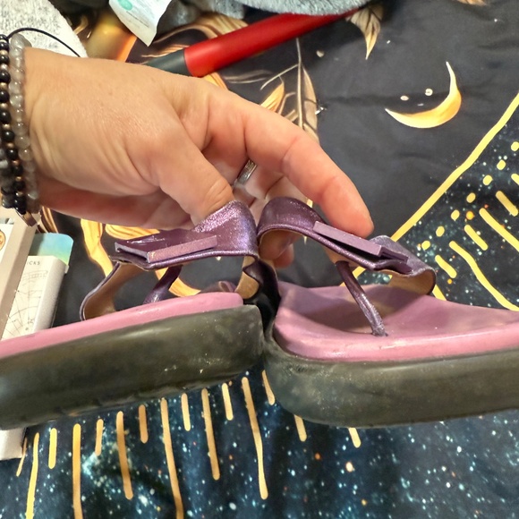 Louis Vuitton Dark Purple Sandals - Picture 3 of 7